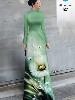 Vải Áo Dài Hoa In 3D AD 46148 28 1775696658 297 vai ao dai hoa in 3d ad 46148