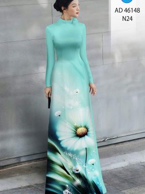 Vải Áo Dài Hoa In 3D AD 46148 32 1775696659 192 vai ao dai hoa in 3d ad 46148