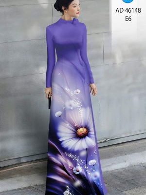 Vải Áo Dài Hoa In 3D AD 46148 35 1775696659 464 vai ao dai hoa in 3d ad 46148