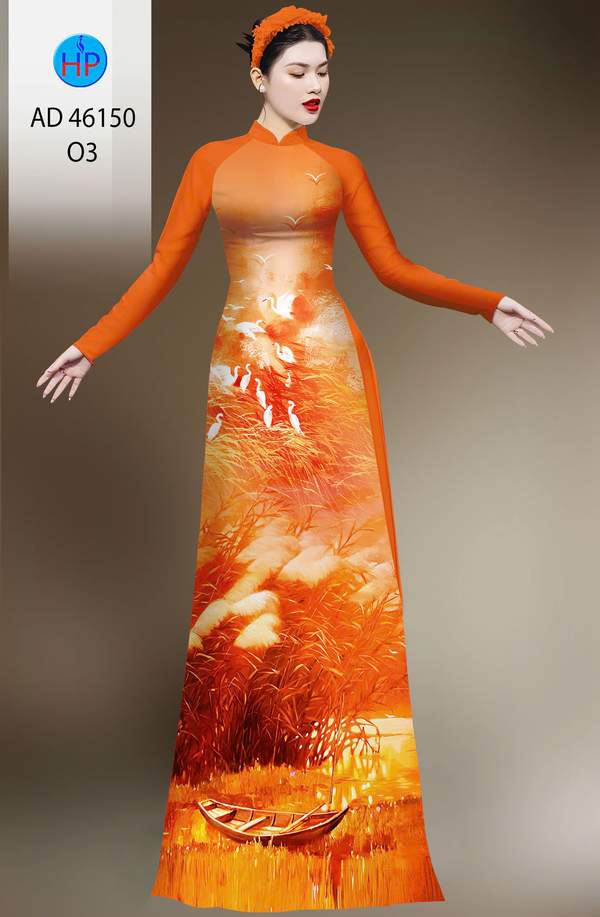 Vải Áo Dài Phong Cảnh AD 46150 9 1775785029 484 vai ao dai phong canh ad 46150