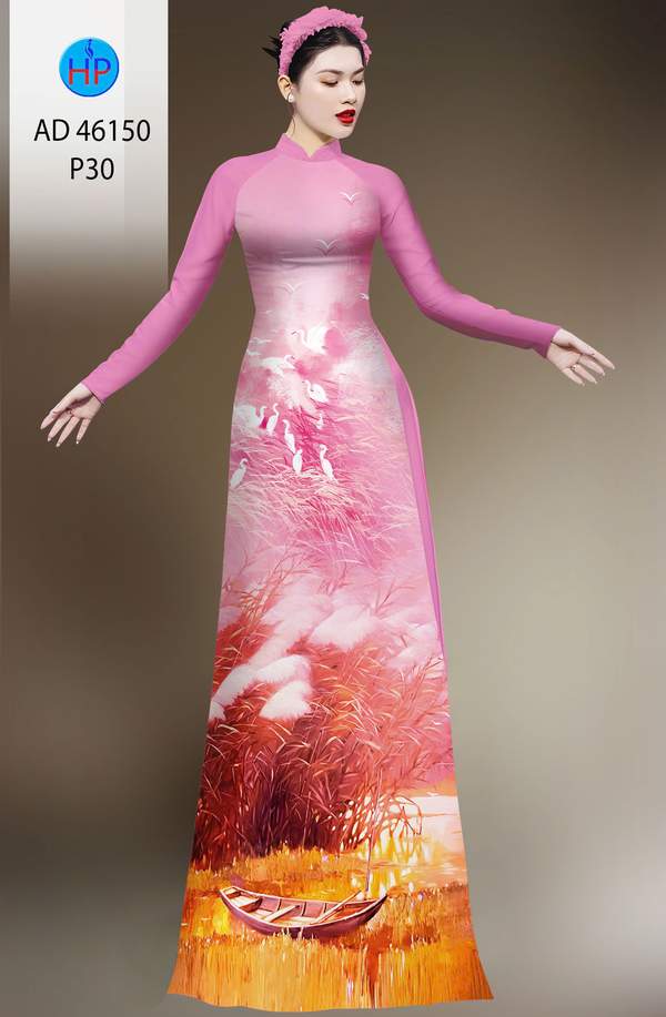 Vải Áo Dài Phong Cảnh AD 46150 11 1775785029 747 vai ao dai phong canh ad 46150