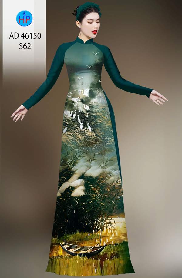 Vải Áo Dài Phong Cảnh AD 46150 14 1775785030 525 vai ao dai phong canh ad 46150