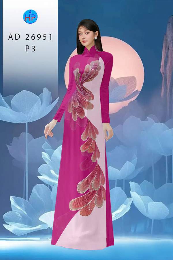 Vải Áo Dài Hoa In 3D AD 26951 11 1775870585 739 vai ao dai hoa in 3d ad 26951