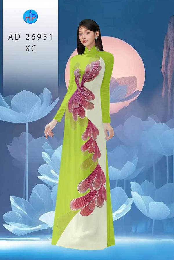 Vải Áo Dài Hoa In 3D AD 26951 1 1775870587 192 vai ao dai hoa in 3d ad 26951
