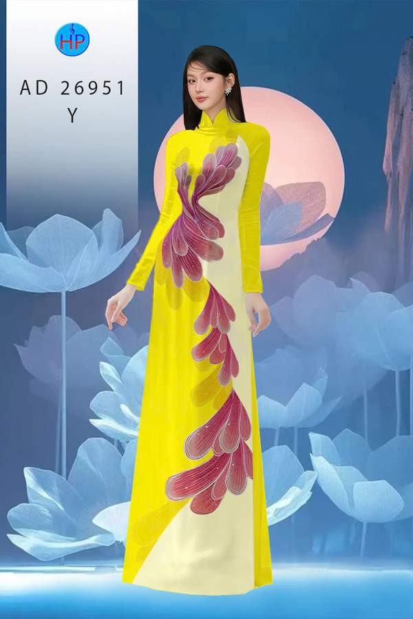 Vải Áo Dài Hoa In 3D AD 26951 18 1775870587 358 vai ao dai hoa in 3d ad 26951