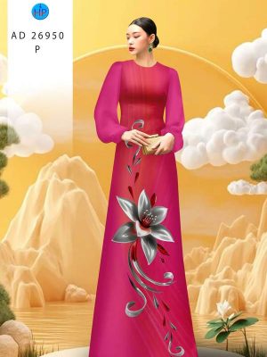 Vải Áo Dài Hoa In 3D AD 26950 23 1775871024 734 vai ao dai hoa in 3d ad 26950