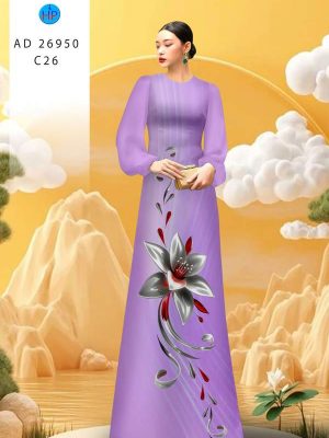 Vải Áo Dài Hoa In 3D AD 26950 34 1775871026 355 vai ao dai hoa in 3d ad 26950