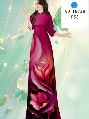 Vải Áo Dài Hoa In 3D AD 16728 25 1776129998 266 vai ao dai hoa in 3d ad 16728