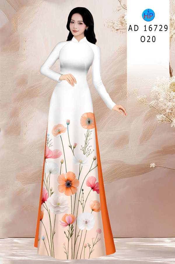 Vải Áo Dài Hoa In 3D AD 16729 3 1776213989 400 vai ao dai hoa in 3d ad 16729