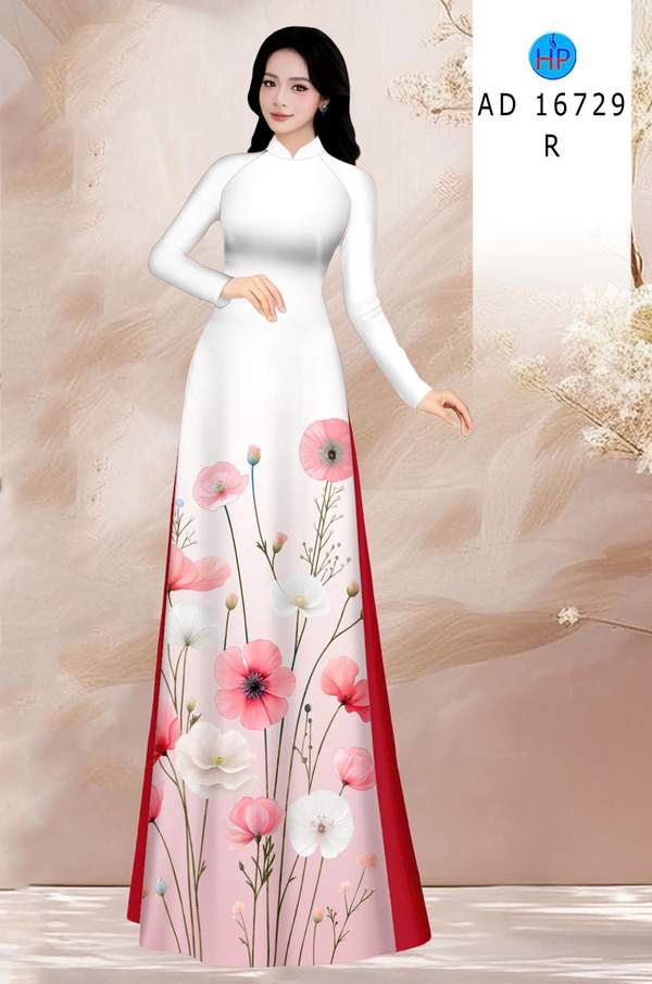 Vải Áo Dài Hoa In 3D AD 16729 4 1776213989 890 vai ao dai hoa in 3d ad 16729