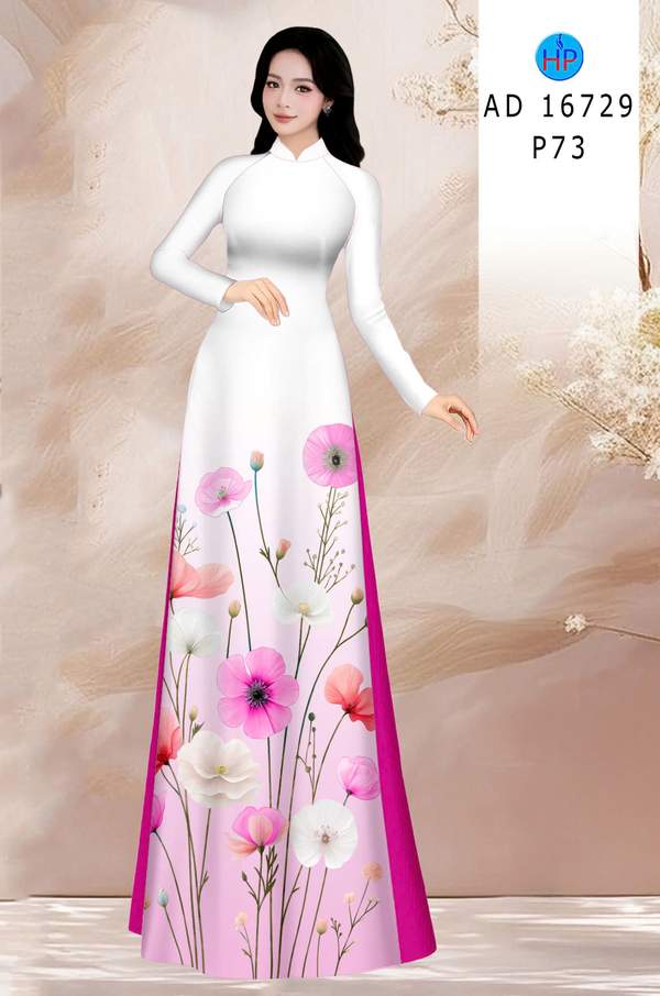 Vải Áo Dài Hoa In 3D AD 16729 6 1776213989 916 vai ao dai hoa in 3d ad 16729