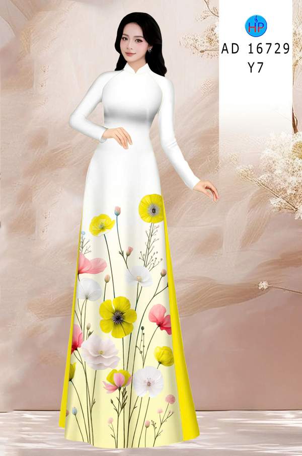 Vải Áo Dài Hoa In 3D AD 16729 8 1776213990 407 vai ao dai hoa in 3d ad 16729