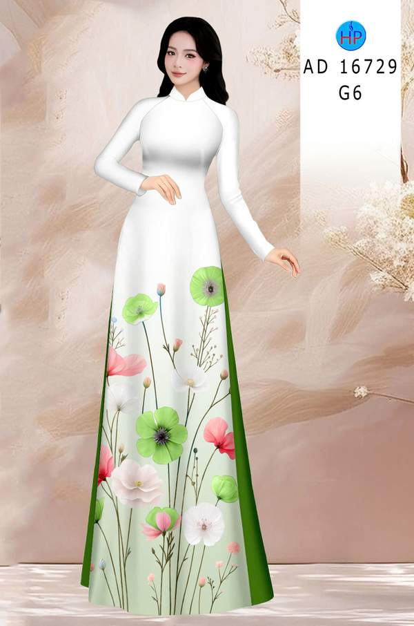 Vải Áo Dài Hoa In 3D AD 16729 9 1776213990 687 vai ao dai hoa in 3d ad 16729