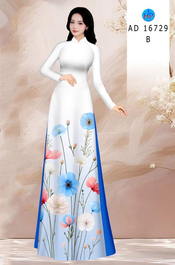Vải Áo Dài Hoa In 3D AD 16729 13 1776213991 325 vai ao dai hoa in 3d ad 16729