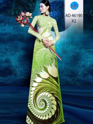 Vải Áo Dài Hoa In 3D AD 46190 28 1776305005 25 vai ao dai hoa in 3d ad 46190