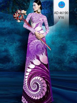 Vải Áo Dài Hoa In 3D AD 46190 30 1776305005 489 vai ao dai hoa in 3d ad 46190