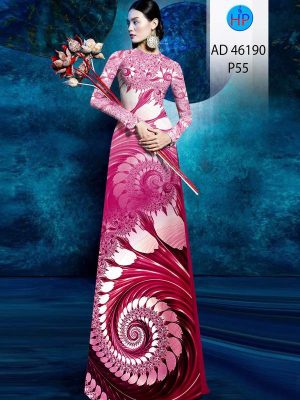 Vải Áo Dài Hoa In 3D AD 46190 33 1776305006 478 vai ao dai hoa in 3d ad 46190