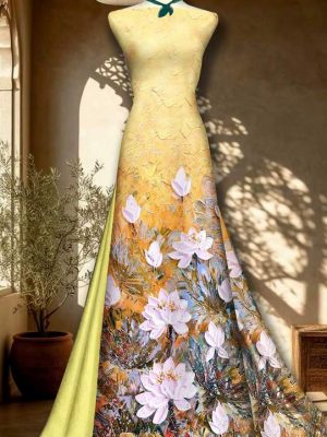 Vải Áo Dài Hoa Sen AD MV7175 14 1776305395 171 vai ao dai hoa sen ad mv7175