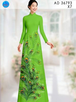 Vải Áo Dài Đuôi Công AD 36793 19 1776388651 146 vai ao dai duoi cong ad 36793