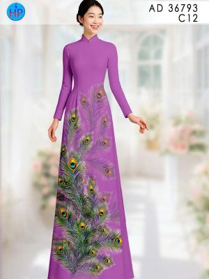 Vải Áo Dài Đuôi Công AD 36793 23 1776388652 172 vai ao dai duoi cong ad 36793