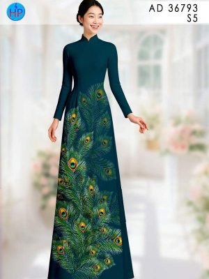 Vải Áo Dài Đuôi Công AD 36793 24 1776388652 291 vai ao dai duoi cong ad 36793