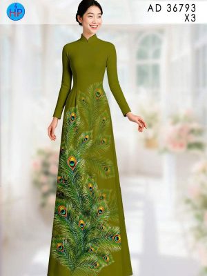Vải Áo Dài Đuôi Công AD 36793 26 1776388652 490 vai ao dai duoi cong ad 36793