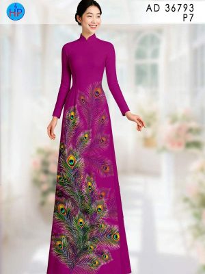 Vải Áo Dài Đuôi Công AD 36793 31 1776388653 538 vai ao dai duoi cong ad 36793