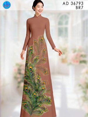 Vải Áo Dài Đuôi Công AD 36793 34 1776388654 656 vai ao dai duoi cong ad 36793