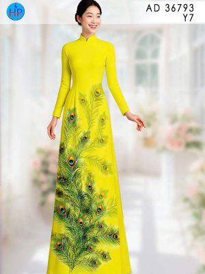 Vải Áo Dài Đuôi Công AD 36793 33 1776388654 827 vai ao dai duoi cong ad 36793
