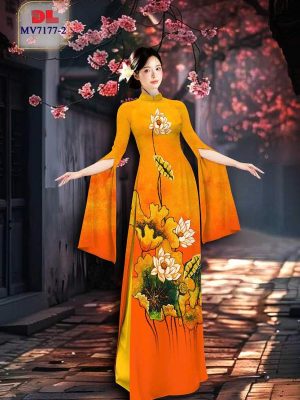 Vải Áo Dài Hoa Sen AD MV7177 22 1776476782 192 vai ao dai hoa sen ad mv7177