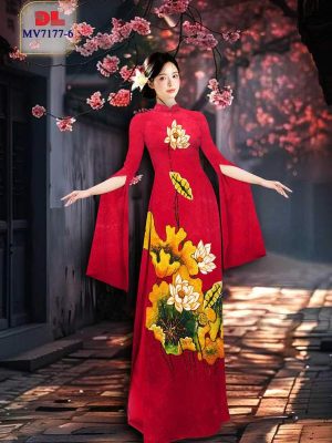 Vải Áo Dài Hoa Sen AD MV7177 28 1776476783 100 vai ao dai hoa sen ad mv7177