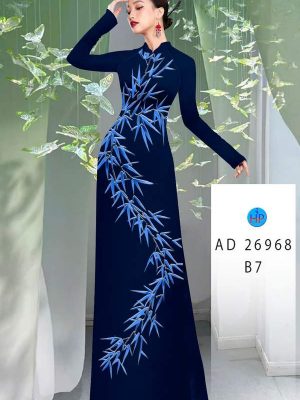 Vải Áo Dài Hoa In 3D AD 26968 30 1776648451 161 vai ao dai hoa in 3d ad 26968