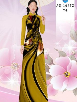 Vải Áo Dài Hoa In 3D AD 16752 26 1776822145 434 vai ao dai hoa in 3d ad 16752