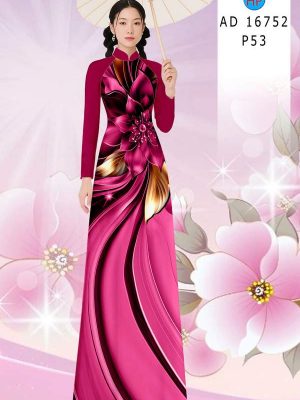 Vải Áo Dài Hoa In 3D AD 16752 23 1776822145 497 vai ao dai hoa in 3d ad 16752
