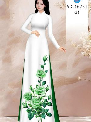 Vải Áo Dài Hoa Hồng AD 16751 22 1776823473 193 vai ao dai hoa hong ad 16751