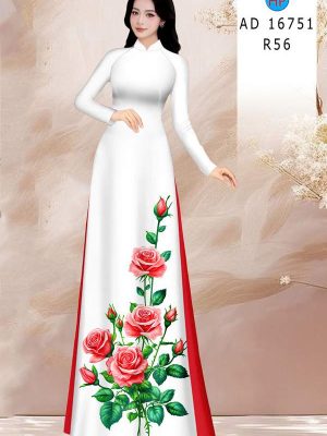 Vải Áo Dài Hoa Hồng AD 16751 21 1776823473 555 vai ao dai hoa hong ad 16751