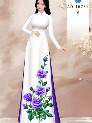 Vải Áo Dài Hoa Hồng AD 16751 28 1776823474 300 vai ao dai hoa hong ad 16751