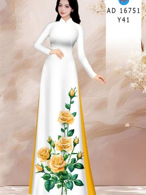 Vải Áo Dài Hoa Hồng AD 16751 27 1776823474 588 vai ao dai hoa hong ad 16751