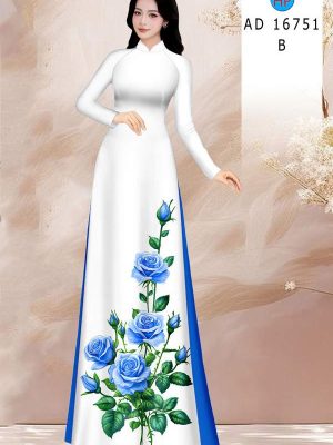 Vải Áo Dài Hoa Hồng AD 16751 26 1776823474 828 vai ao dai hoa hong ad 16751