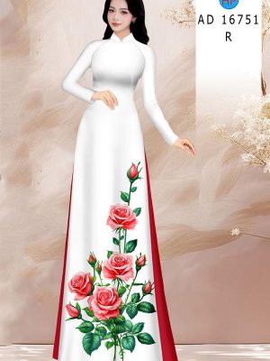 Vải Áo Dài Hoa Hồng AD 16751 30 1776823475 291 vai ao dai hoa hong ad 16751