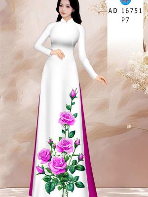 Vải Áo Dài Hoa Hồng AD 16751 34 1776823476 596 vai ao dai hoa hong ad 16751