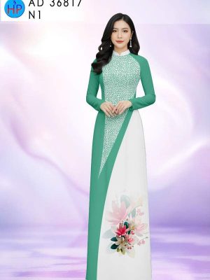 Vải Áo Dài Hoa In 3D AD 36817 26 1777015124 154 vai ao dai hoa in 3d ad 36817