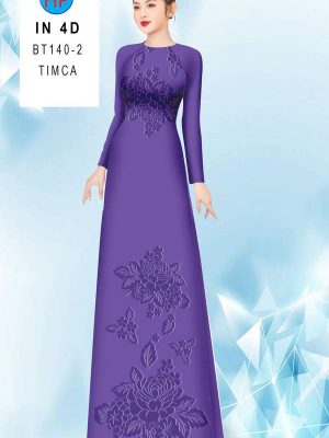 Vải Áo Dài Hoa In 4D AD BT140-2 48 1777016435 106 vai ao dai hoa in 4d ad bt140 2