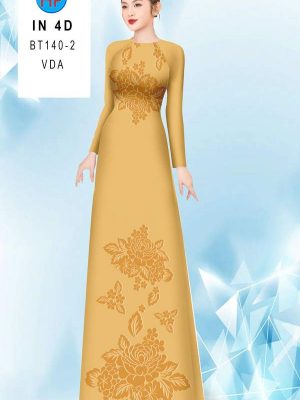 Vải Áo Dài Hoa In 4D AD BT140-2 46 1777016435 459 vai ao dai hoa in 4d ad bt140 2