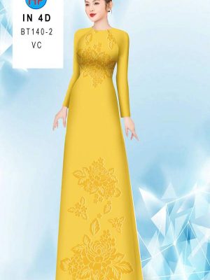 Vải Áo Dài Hoa In 4D AD BT140-2 51 1777016436 79 vai ao dai hoa in 4d ad bt140 2