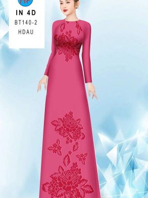 Vải Áo Dài Hoa In 4D AD BT140-2 66 1777016439 311 vai ao dai hoa in 4d ad bt140 2