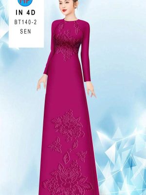 Vải Áo Dài Hoa In 4D AD BT140-2 71 1777016440 12 vai ao dai hoa in 4d ad bt140 2
