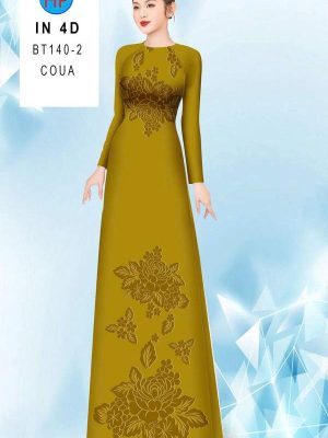 Vải Áo Dài Hoa In 4D AD BT140-2 81 1777016442 844 vai ao dai hoa in 4d ad bt140 2