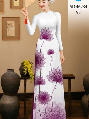 Vải Áo Dài Hoa Sen AD 46234 31 1777424427 349 vai ao dai hoa sen ad 46234