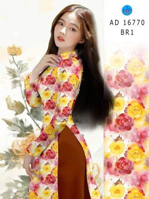 Vải Áo Dài Hoa Hồng Đều AD 16770 33 1777425309 371 vai ao dai hoa hong deu ad 16770